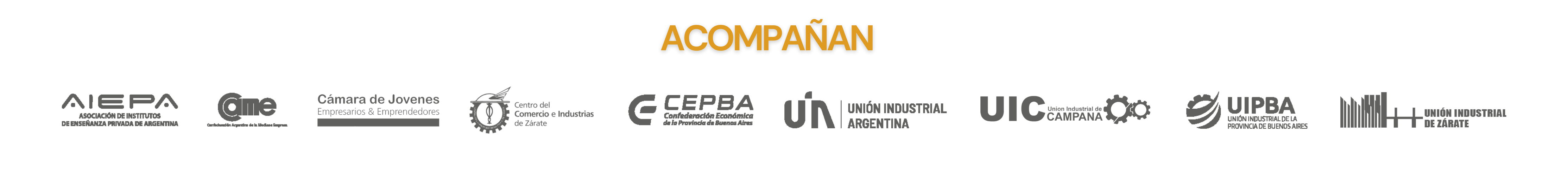 ACOMPAÑAN ACOMPAÑAN